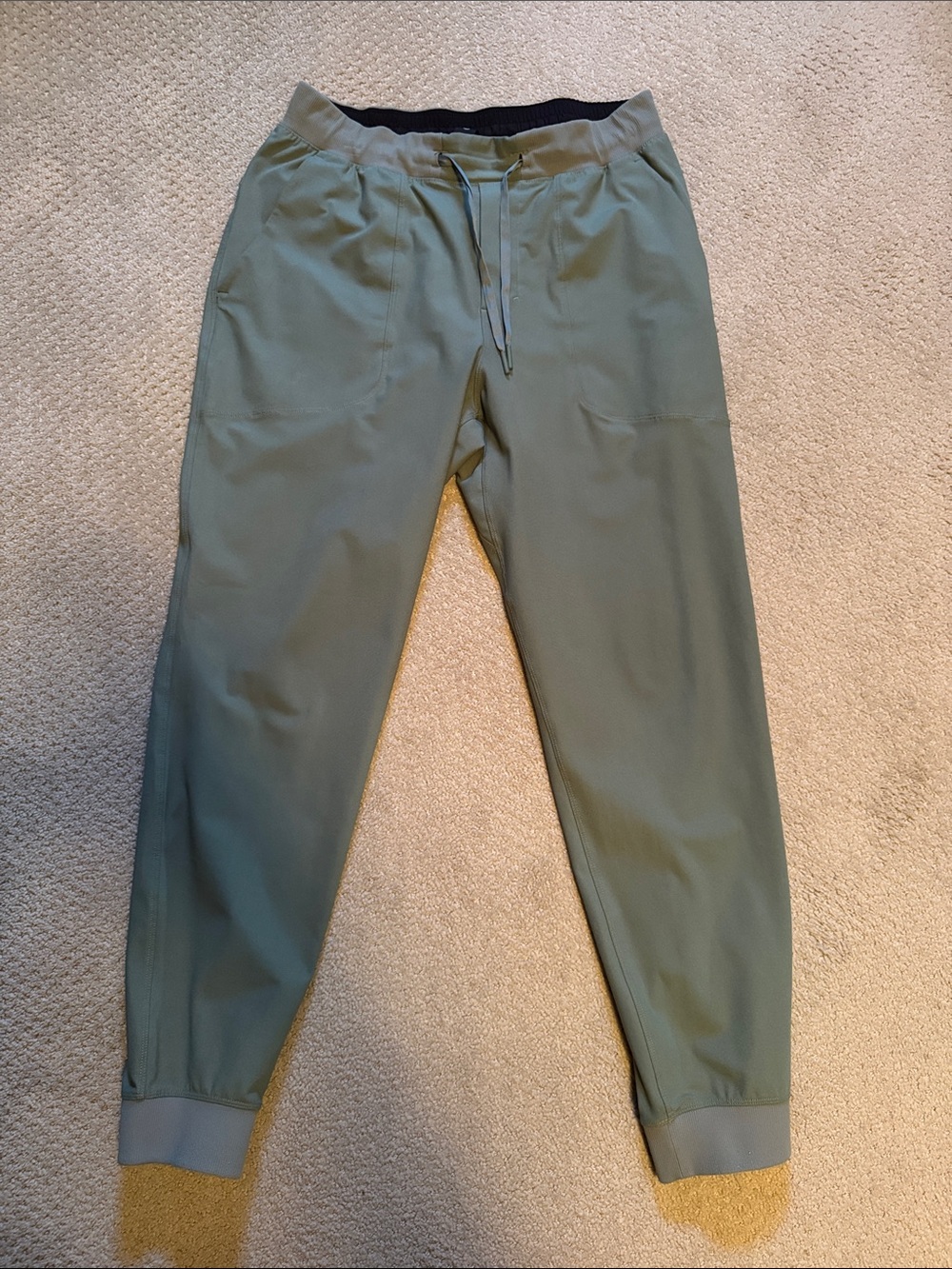lululemon athletica Olive Green Drawstring Joggers